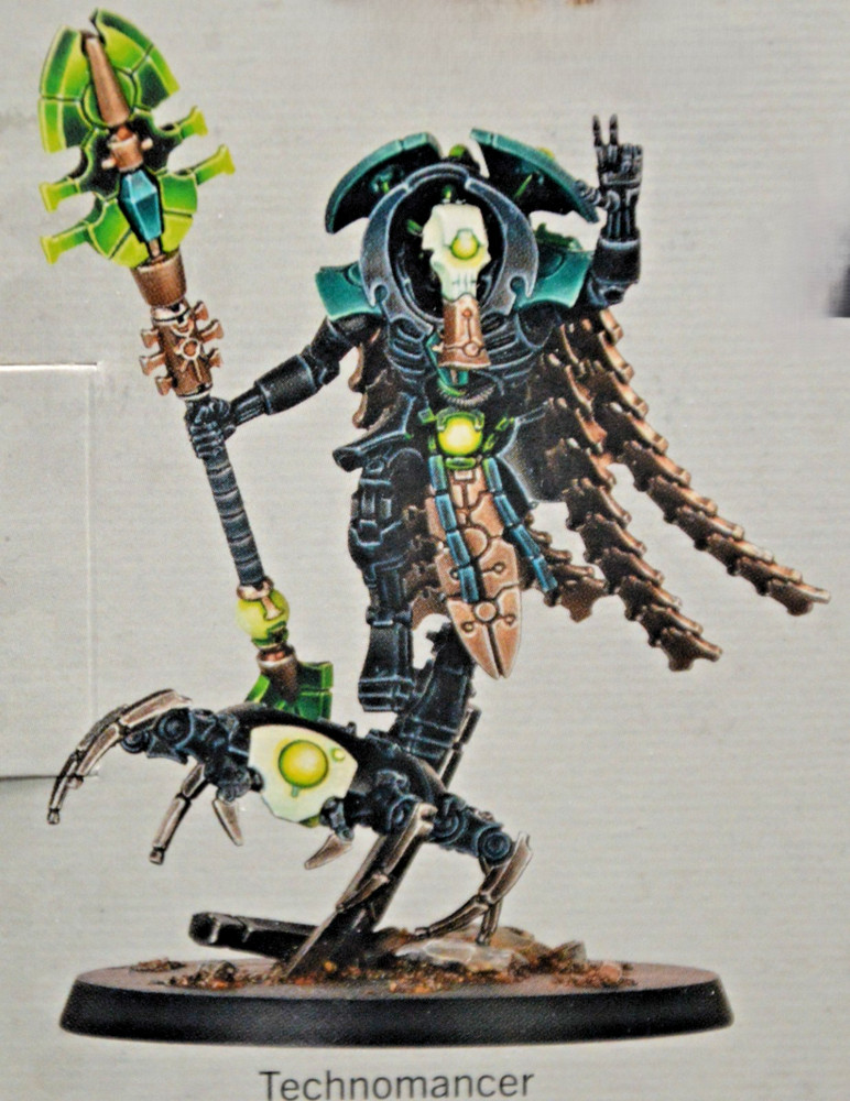 Warhammer 40k Necrons Technomancer NEW on SPRUE