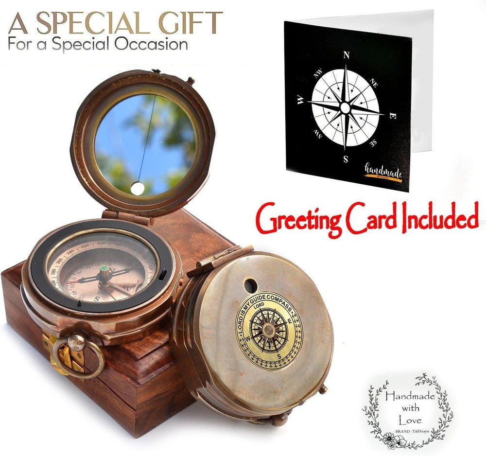 Graduation Day Compass Gift, Proverbs 3:5-6=