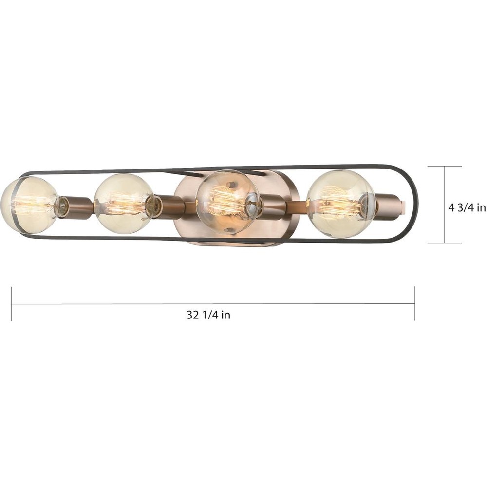 Nuvo Lighting 60/6654 Chassis Bathroom Vanity Light
