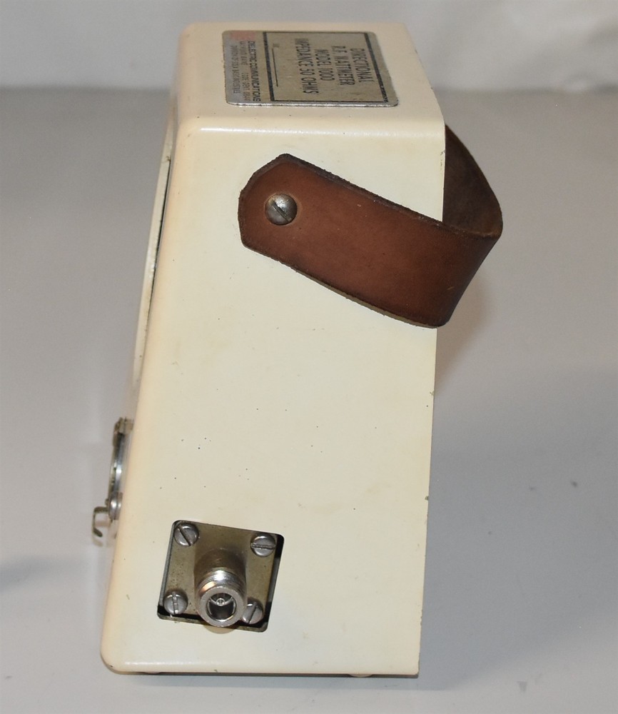 Sola Basic 1000 Thruline Wattmeter Watt Element Slug Reading Meter Bird 43 Type