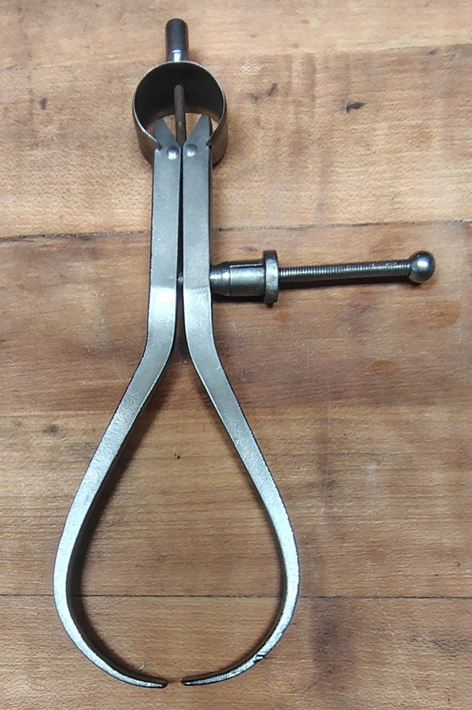 🗽VINTAGE 4-1/2" OD CALIPER WITH QUICK NUT