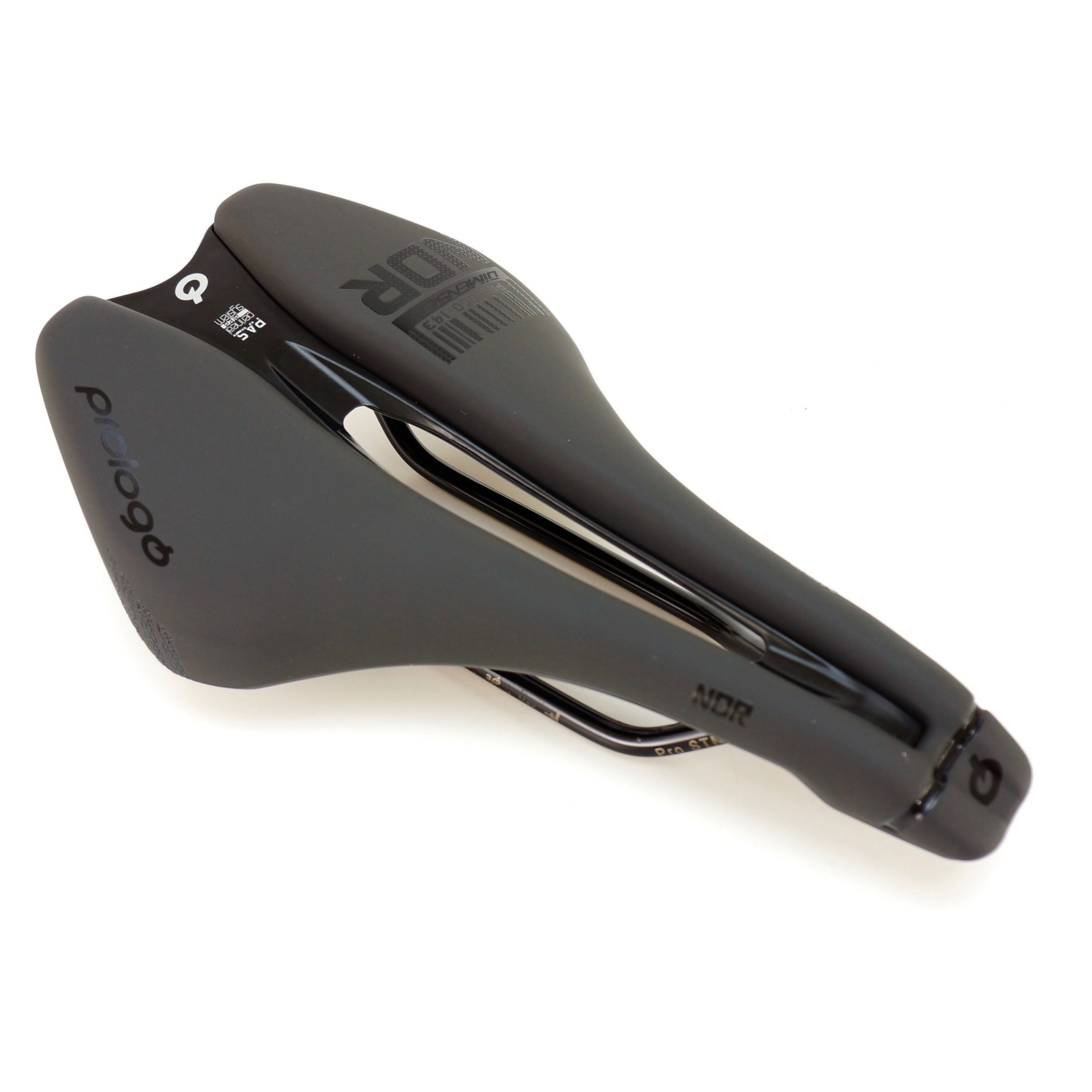 Prologo Dimension NDR 143 T4.0/Tirox/STN Rail Road MTB Triathlon Saddle Black