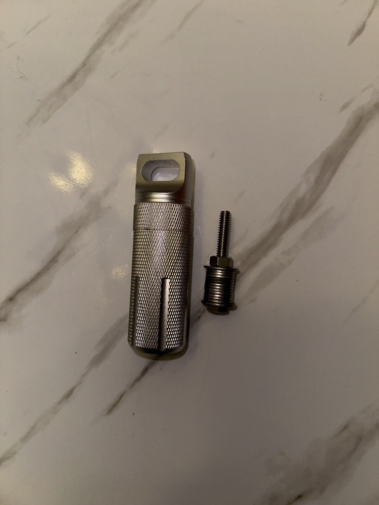 Crypto Cold Storage Capsule And Seedphrase Backup Storage