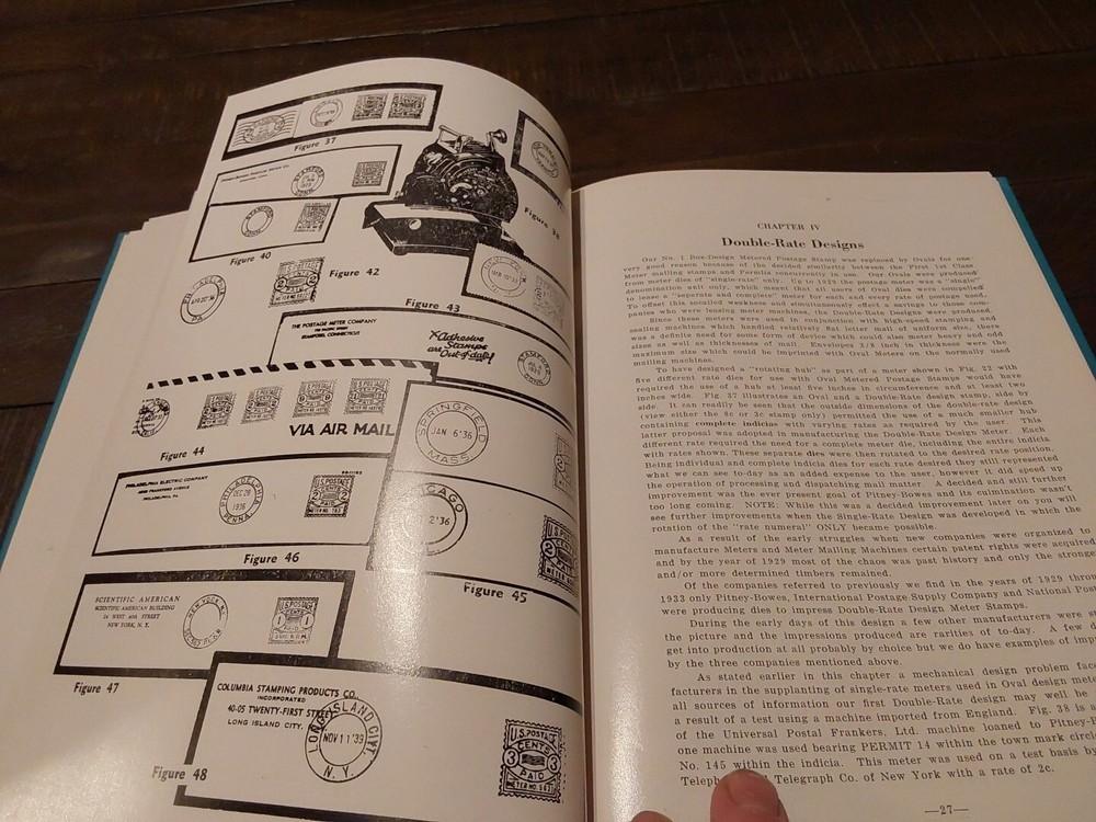 History and Evolution of Metered Postage by William K Thomas Postage Stamp Book