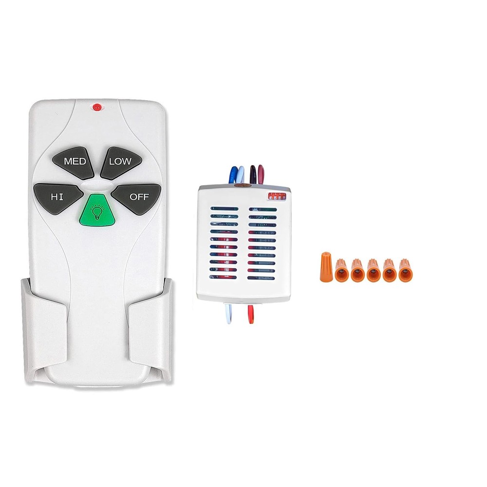 Small Size Universal Ceiling Fan Remote Control Kit, 3 Speed Control with Lig...