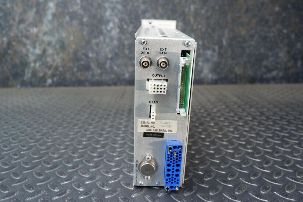 Nuclear Data ND599 LFC & ND595 DDS NIM Bin Modules