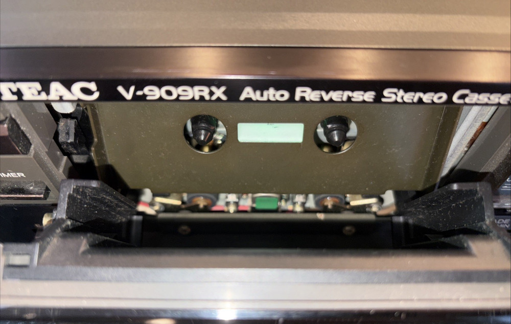 TEAC V-909RX Auto Reverse Stereo Audio Cassette Deck