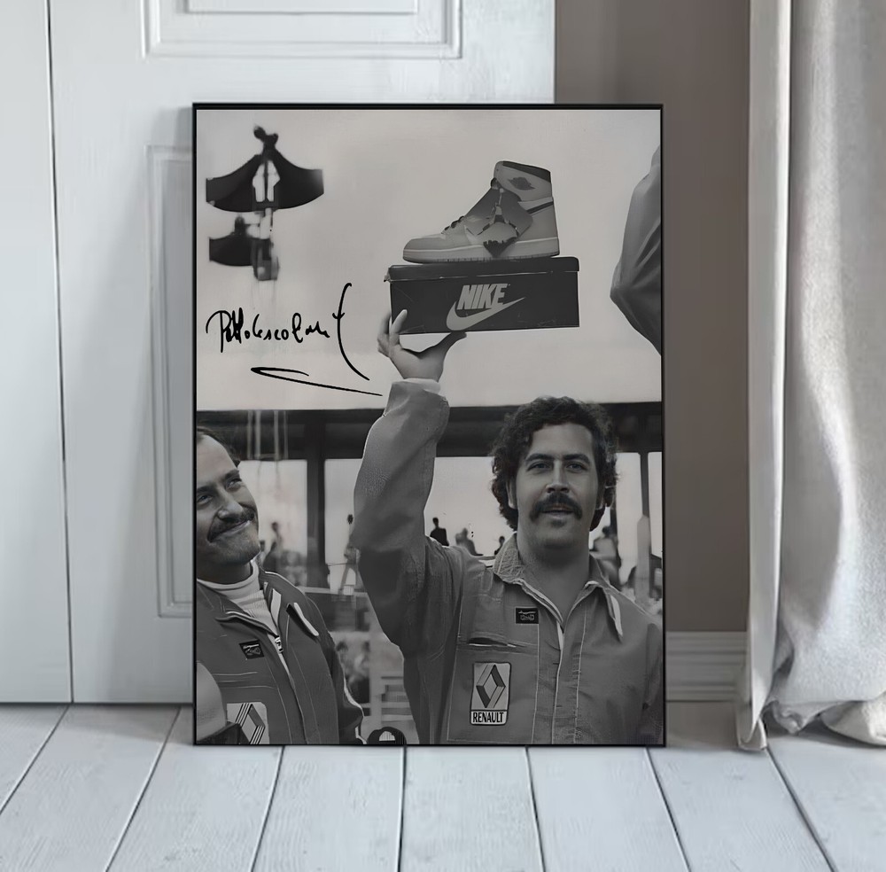 Pablo Escobar Vintage Poster