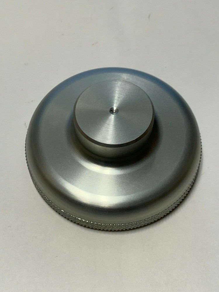 STRAIGHT Knurled Knob, 2" Aluminum, SOLID G-4SK