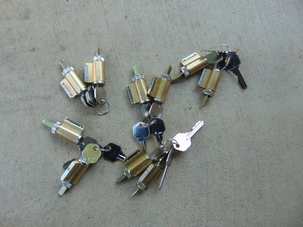 10 KWIKSET KNOB,DEADLOCK LOCK WITH KEYS LOCKSMITH