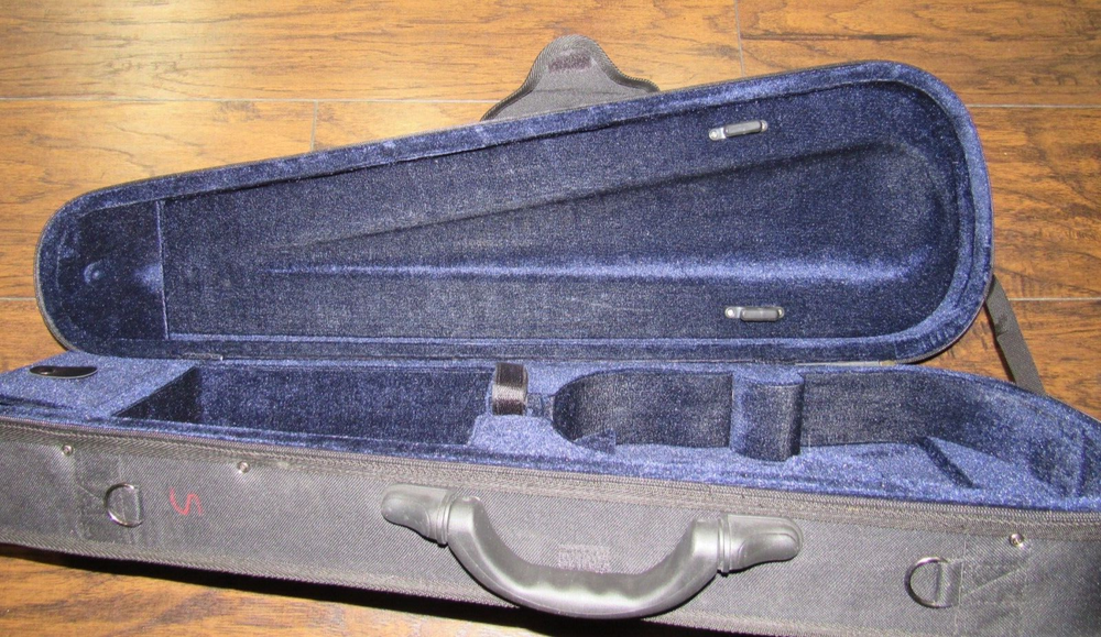 ADM VIOLIN Shaped Violin Case - 3/4 Size