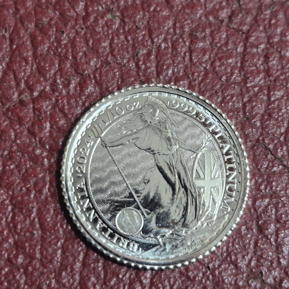 2024 1/10oz Platinum Britannia