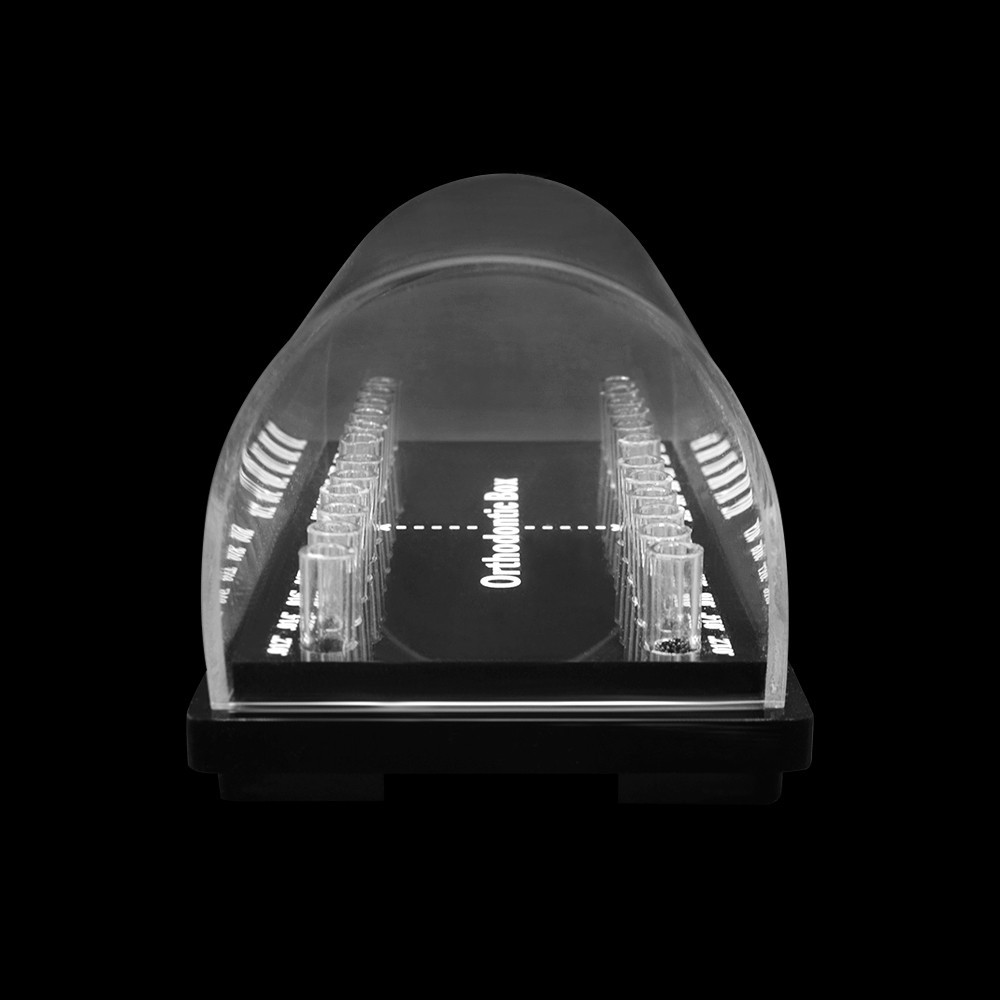 Dental Orthodontic Arch Wire Placement Box Round&Rectangular Ortho Lab Material