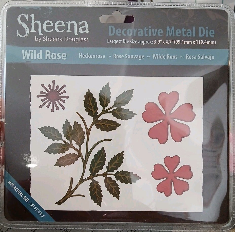 Sheena Dougless Wild Rose Die Set
