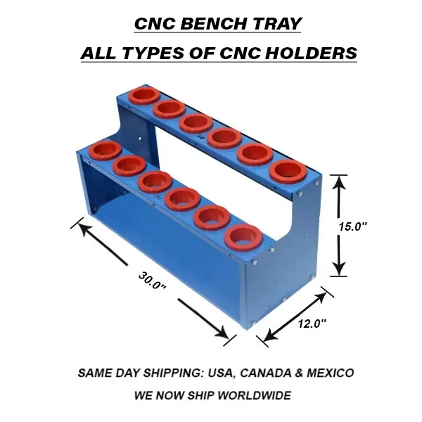 30 Taper, CNC Bench Tray