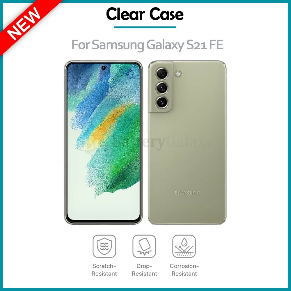Ultra Slim Protector Shockproof Phone Case CLEAR for Samsung Galaxy S21 FE 5G