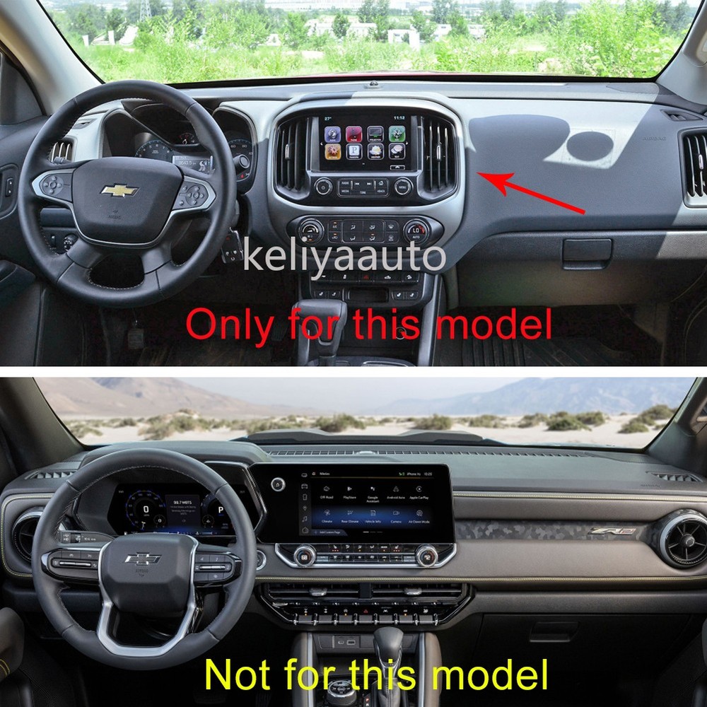 For 2015-2022 Chevy Colorado GMC Canyon Accessories Navigation Screen Panel Trim