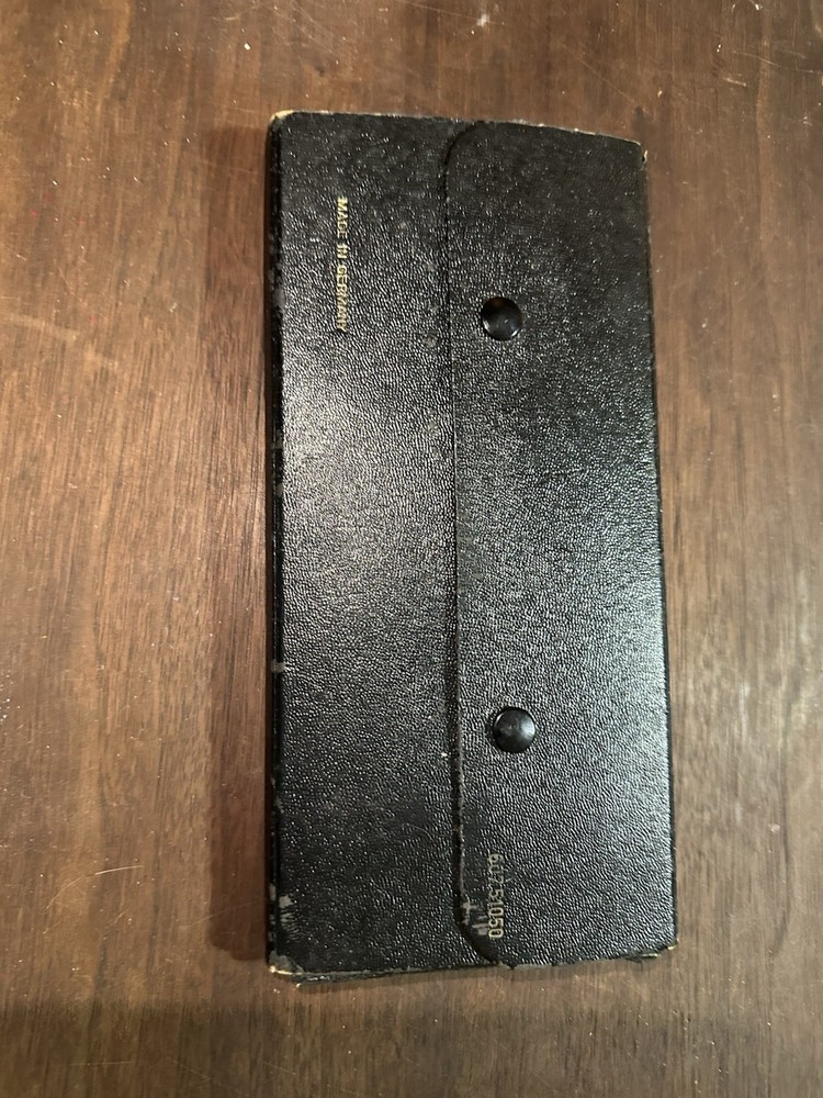 Vintage W Germany Complete kit! large Engineer Drafting Compass Set w/ Case