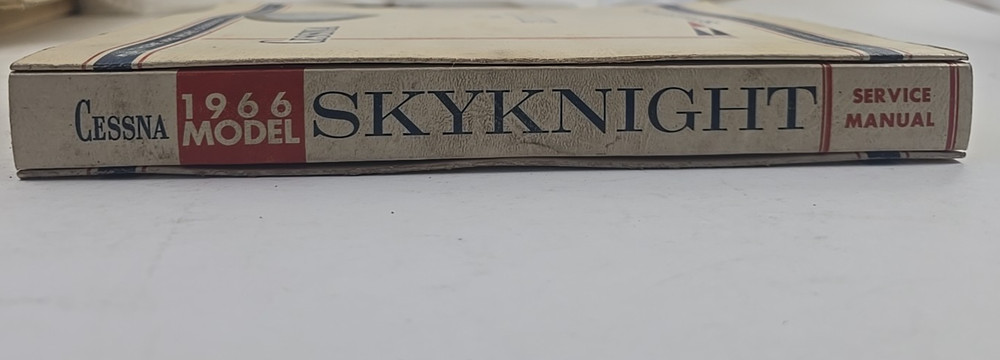 1966 Cessna Model Skynight Service Manual