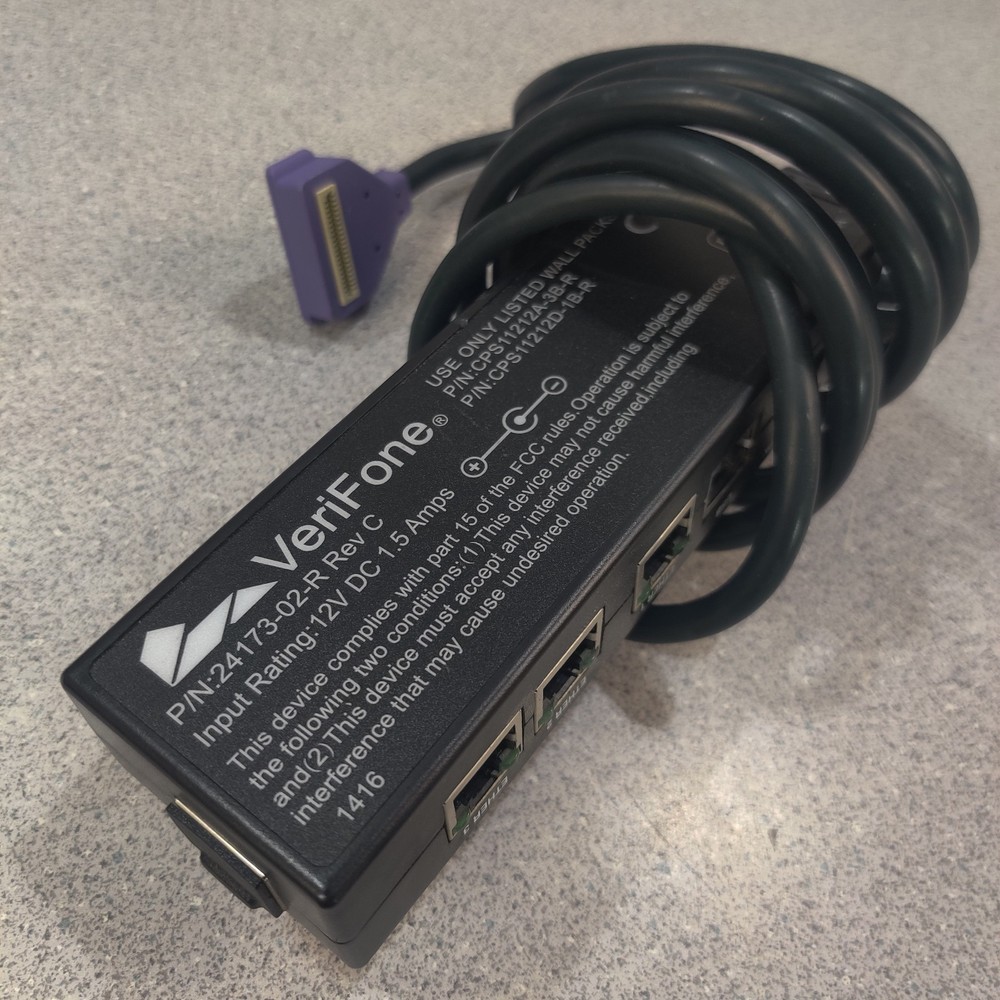 Verifone 24173-02-R Multiport Ethernet Switch Cable