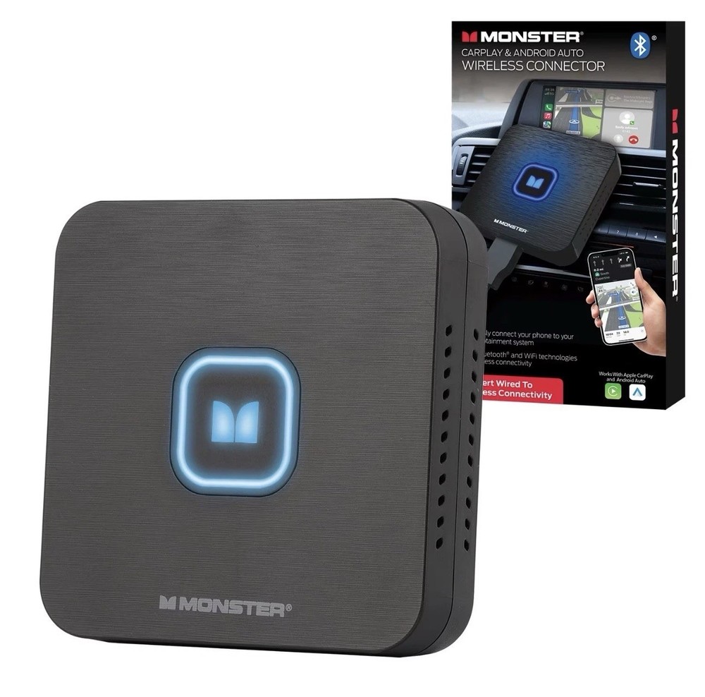 Monster Wireless CarPlay & Android Auto Adapter