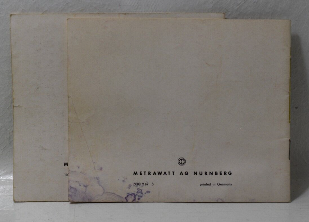 LEICA Meter MR INSTRUCTION Manual