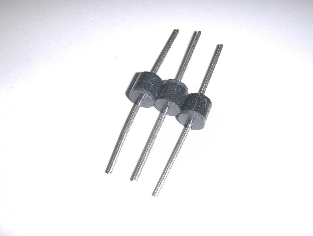 Three (3) 10 amp diodes solar cells solar panels diy