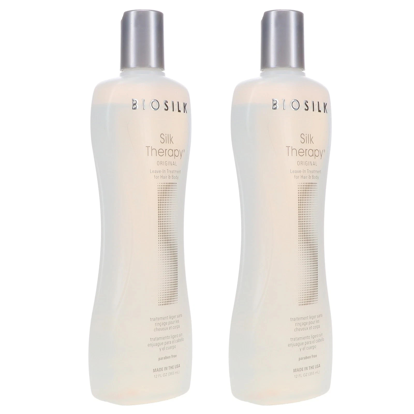 Biosilk Silk Therapy Treatment Original Cure 12 oz 2 Pack