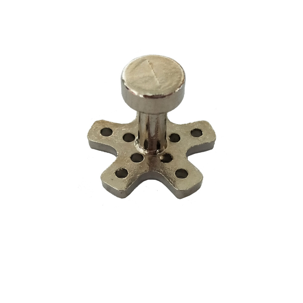 8pcs PDR Tool Glue Pulling Tabs Paintless Dent Repair Alloy Glue Puller Tabs