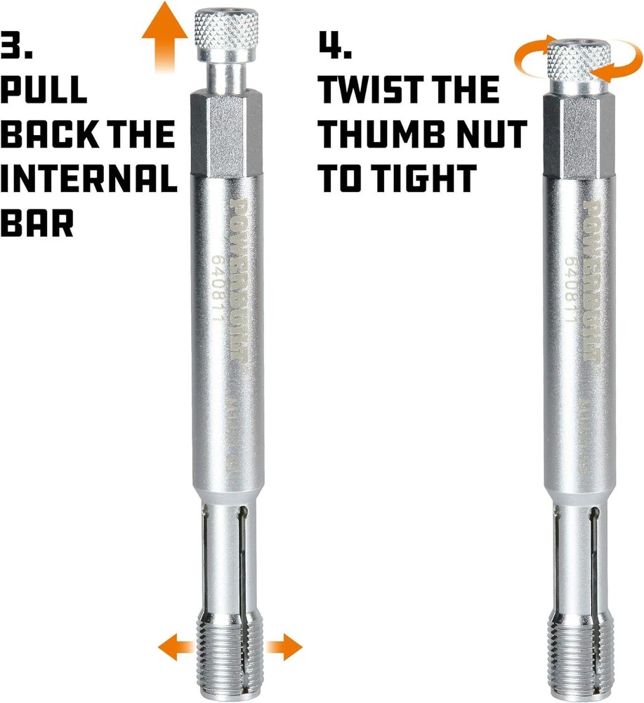 Precision 14mm Back-Tap Tool for Effortless Spark Plug Thread Restoration