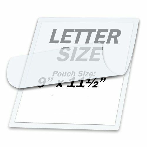 200 Pack Thermal Laminating Pouches 3 Mil Heat Seal A4 Letter Size 9x11.5 Sheets
