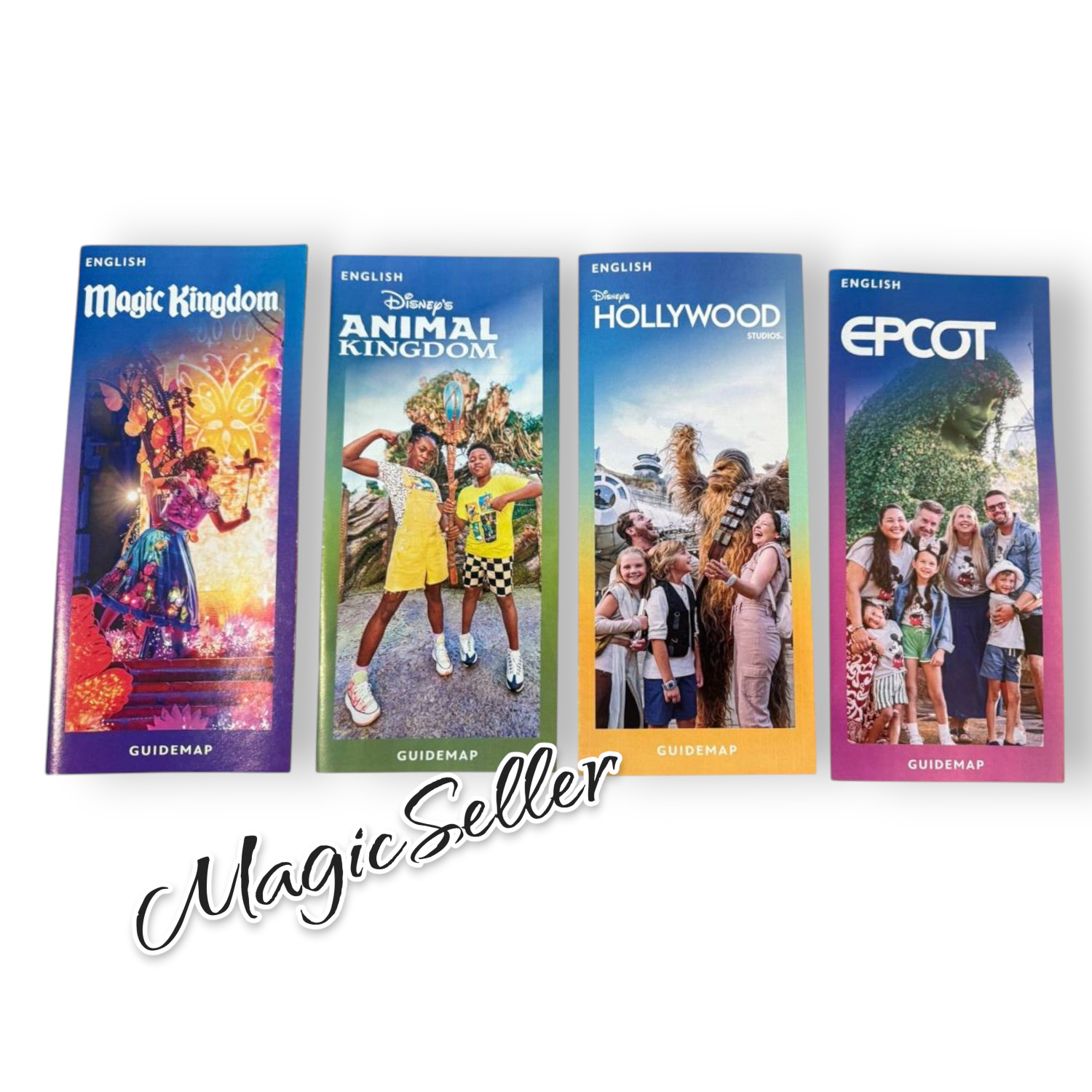 2026 Walt Disney World Theme Park Guide Maps 4 Current Park Maps New