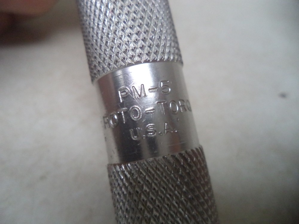 Sturtevant Richmont PM-5 Roto-Torq Adjustable Torque Screwdriver