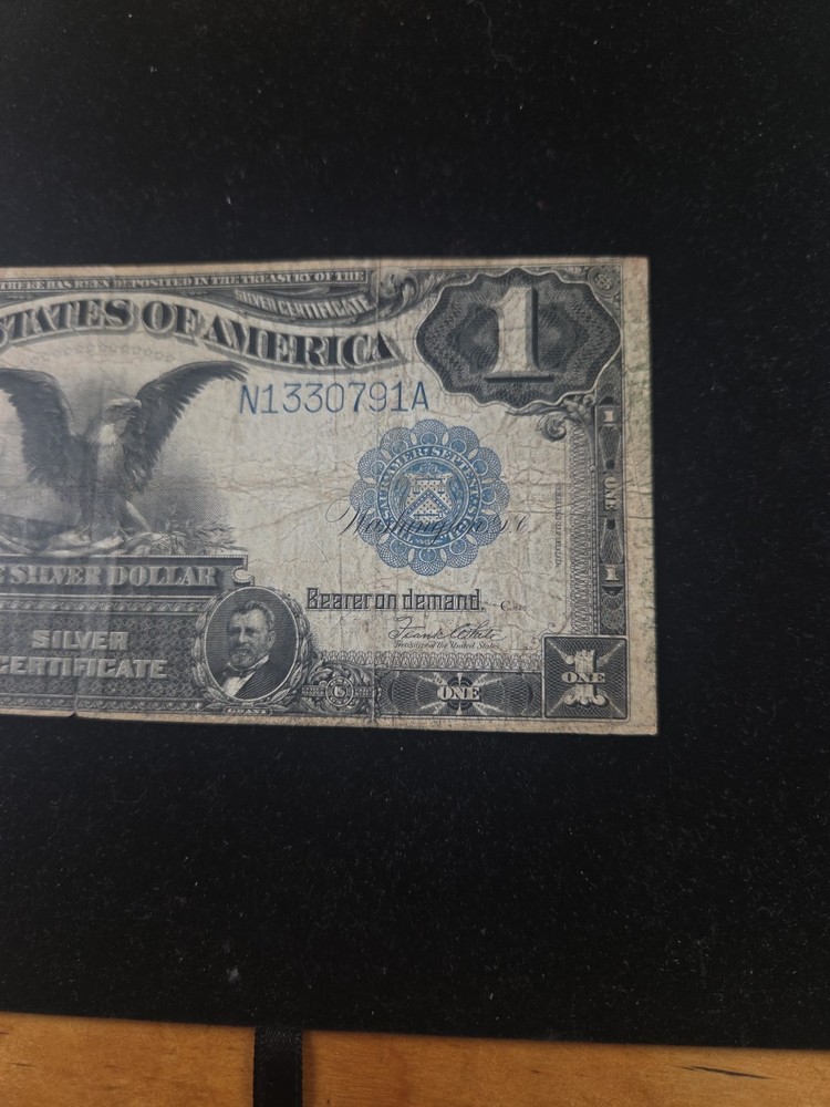 1899 One Dollar Black Eagle Silver Certificate