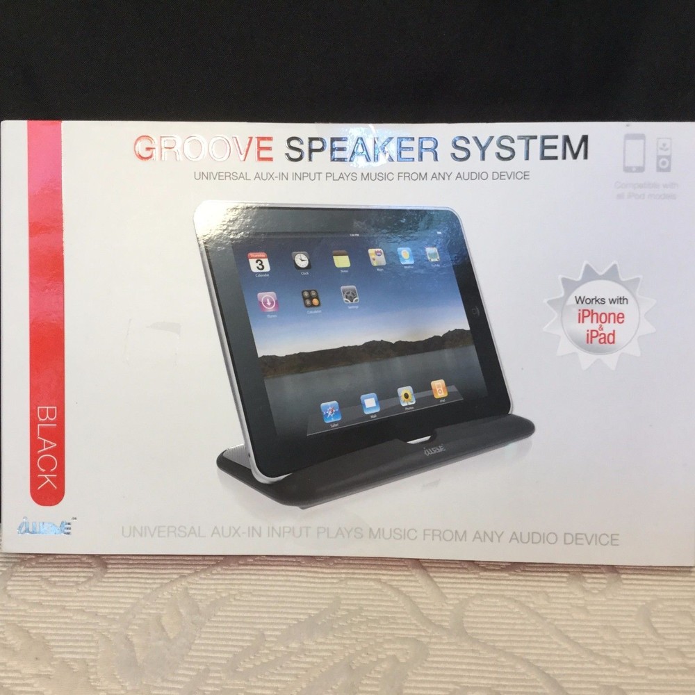 MIB Wave  Groove Speaker System Unused Color Silver