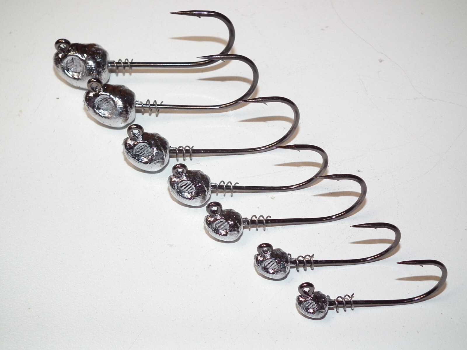 Bullhead Screw Lock Collar Jig Mold 1/8-1oz 32824 Soft Plastics Swimbait USA 3RD