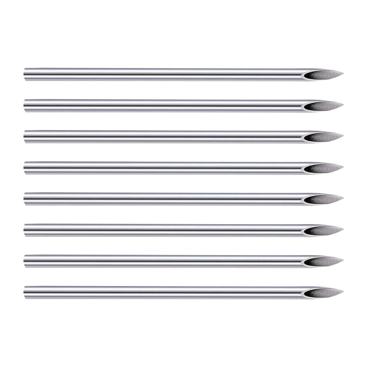 Pack of 10 Piercing Needles Surgical Steel Sterile Disposable Piercing Needles