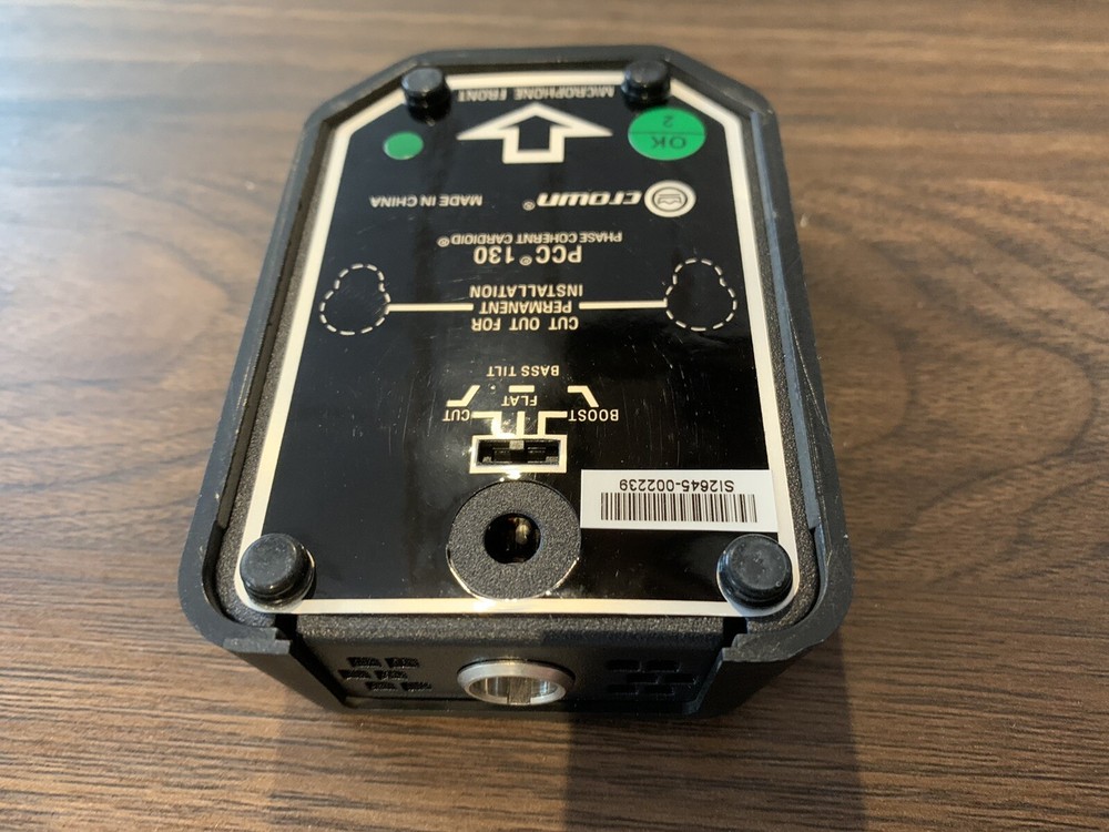 Akg/Crown Pcc-130 Boundary Mic