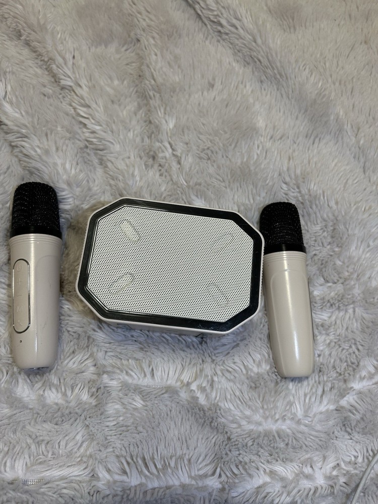 Wireless Karaoke Microphone Set with Speaker