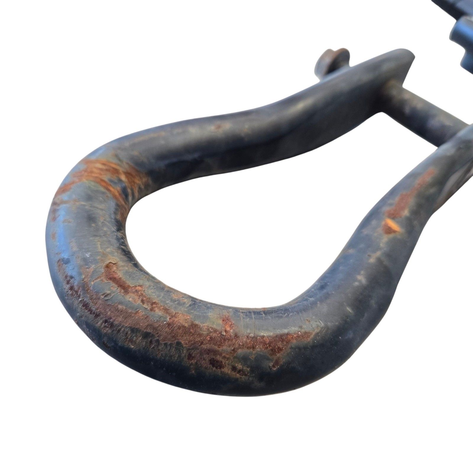 Tow Hooks Set Of 2 2007-2010 GMC Sierra Chevy Silverado 6.6 LMM Black OEM