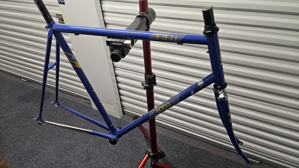 1987 Fuji Ecco frame, fork, headset -61cm - VGC