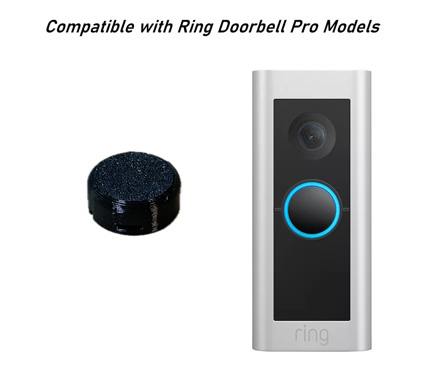 Premium Replacement Buttons for Ring Doorbell Pro (4-Pack) - Easy Installation