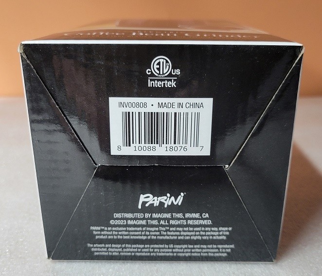 Parini Electric Coffee Bean Grinder - Essentials Collection NEW IN BOX