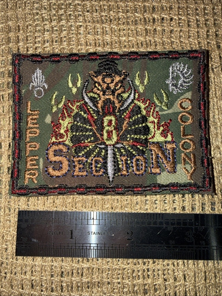 French Foreign Legion LEPPER COLONY 8 Section Commando Afgan War Patch