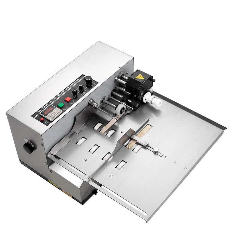 MY-380F Automatic Paper Box Plastic Bag Solid-ink Wheel Printing Coding Machine