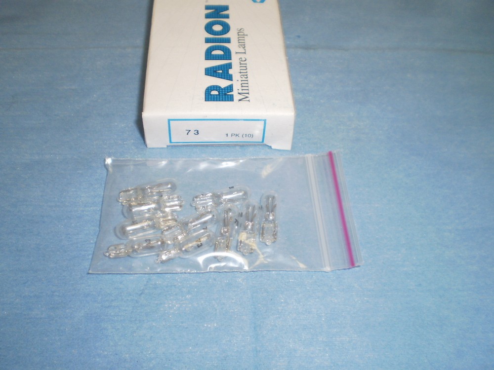 SPC TECHNOLOGY RADION # 73 MINIATURE LAMP QTY (10) PER PACK
