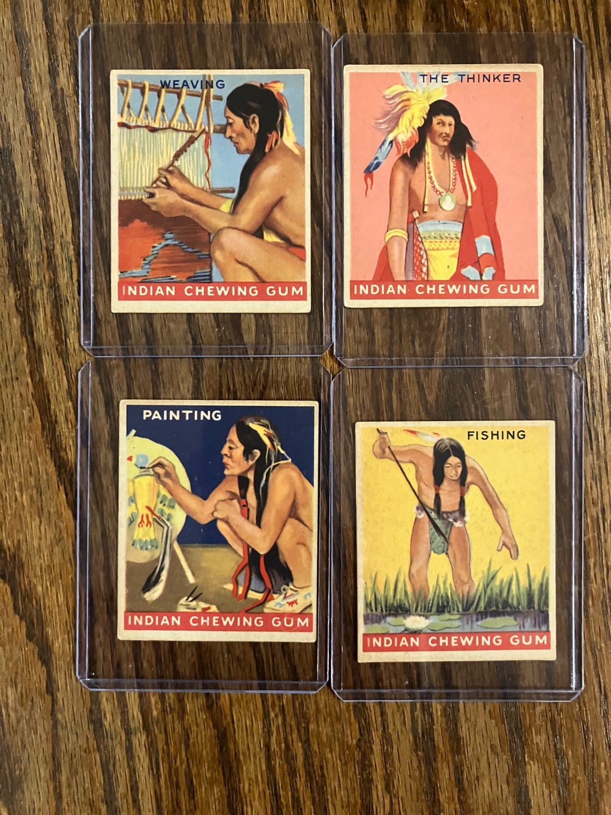 INDIAN GUM cards   1947 GOUDEY GUM CO.