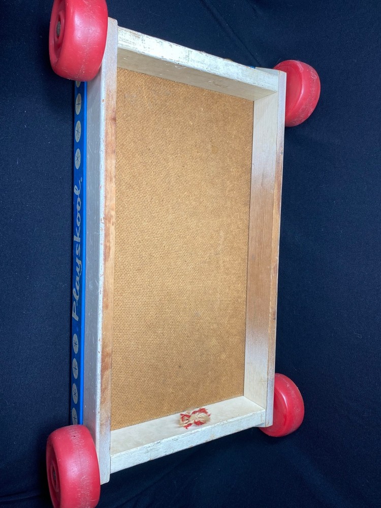 Vintage Playskool Wagon Pull Toy