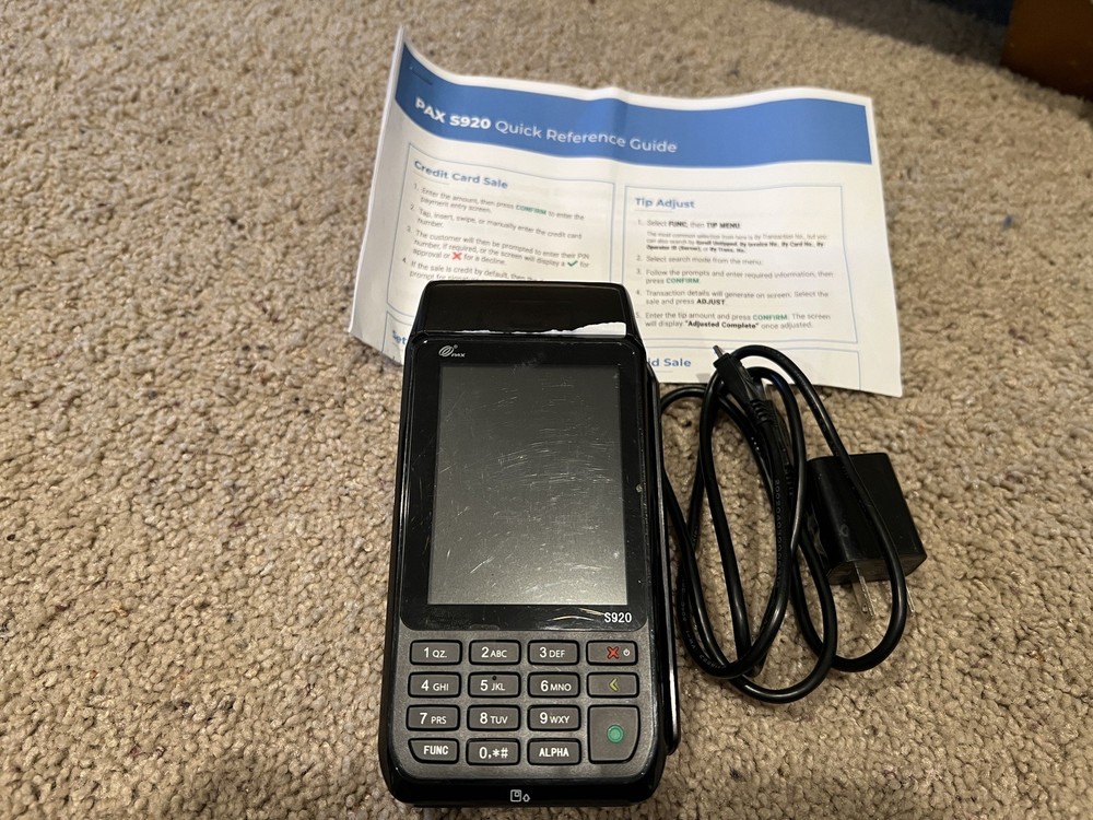 PAX S920 Wireless Terminal