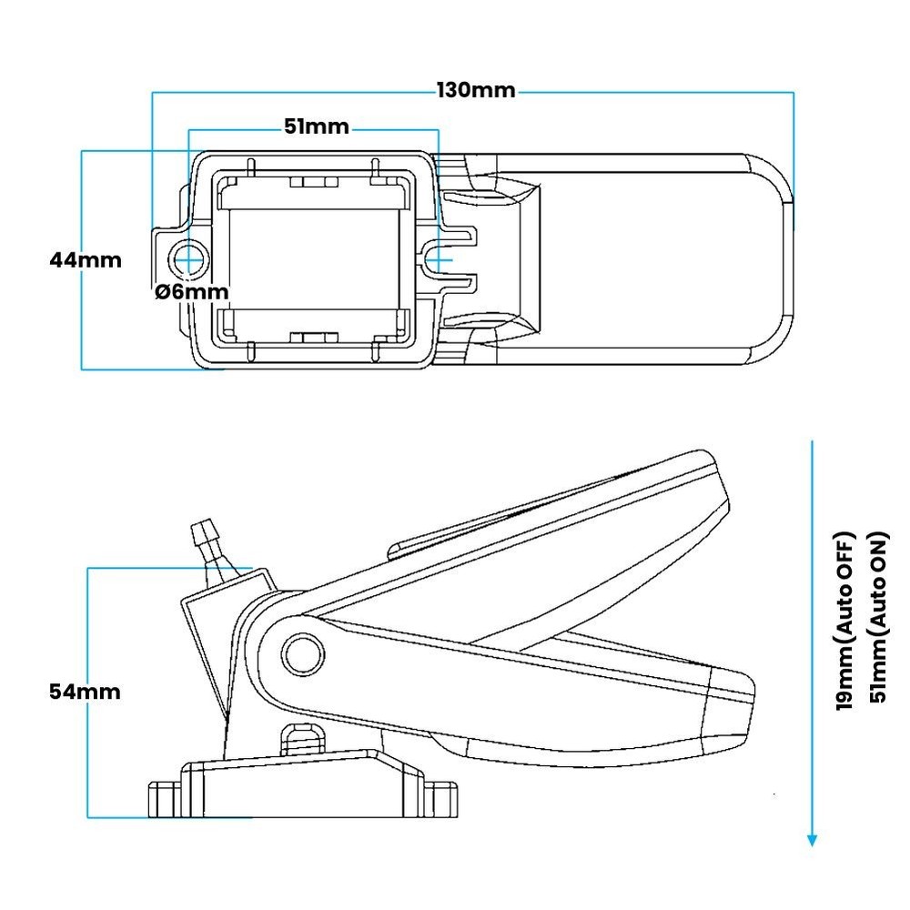 Automatic Boat Bilge Pump Float Switch 12V 1100GPH Automatic Bilge Pump Switch